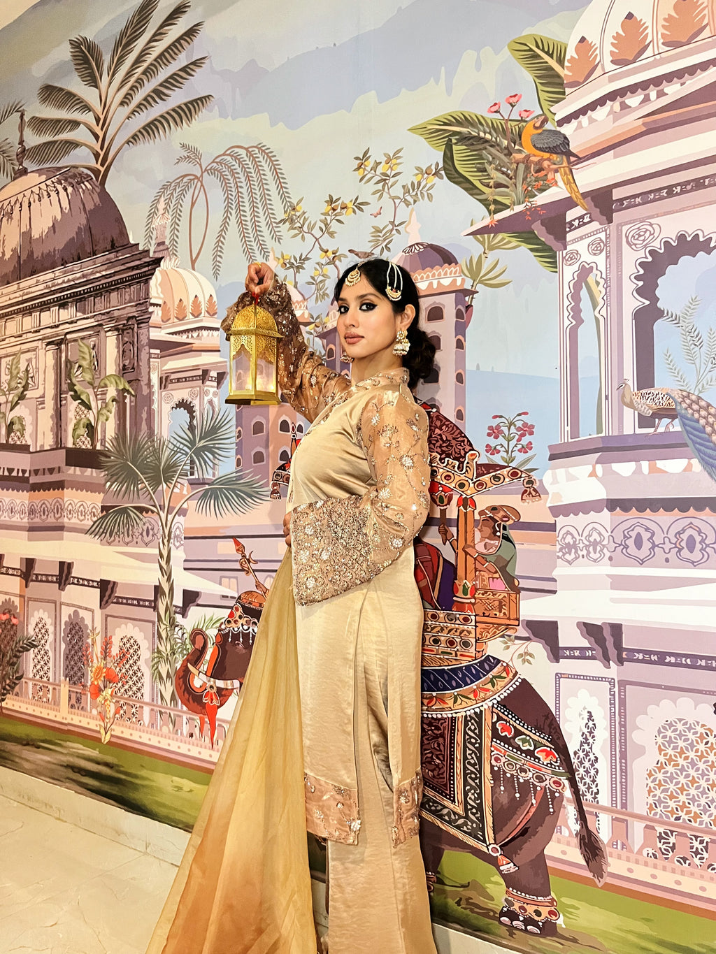 Sunehri noor set