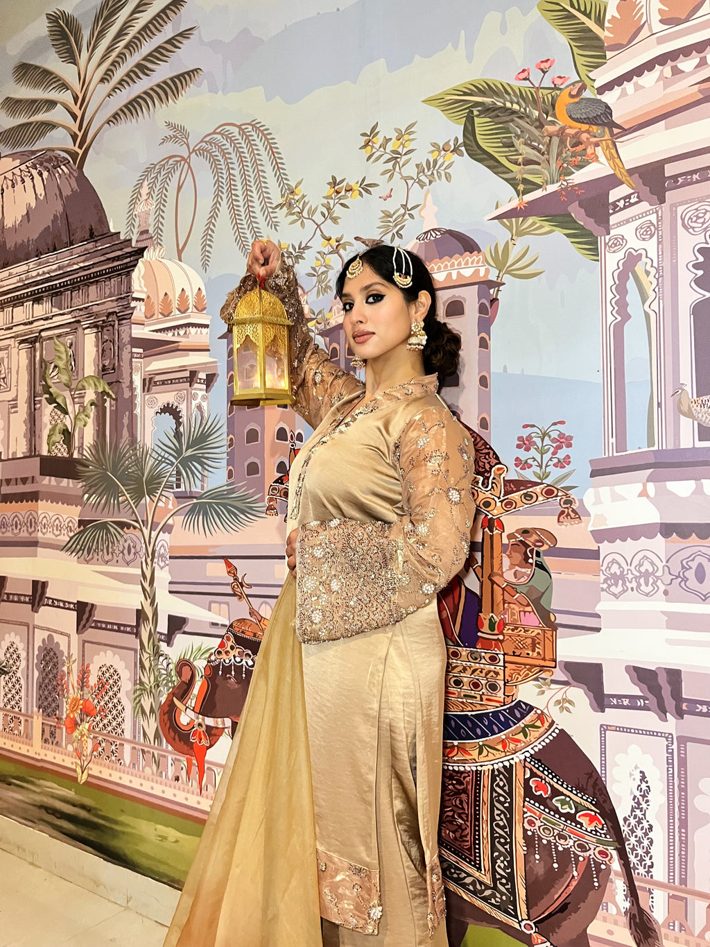 Sunehri noor set