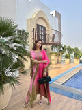Rosella Kaftan in blush Pink