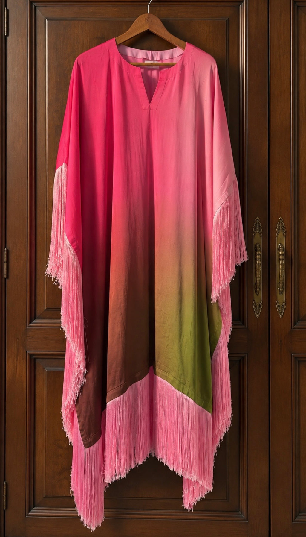 Sierra Kaftan in Blush Pink