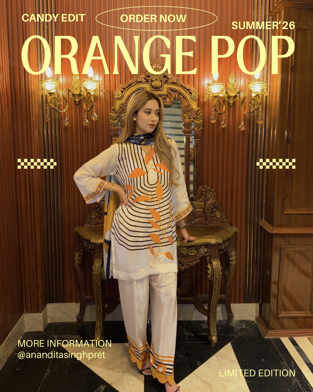 Orange Pop Set