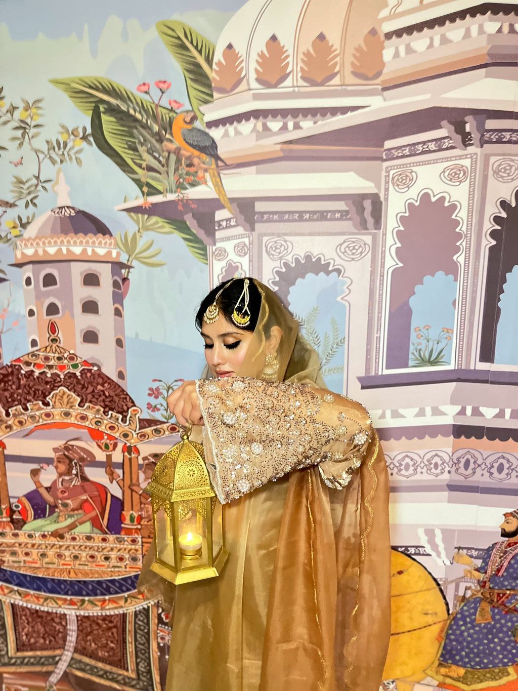 Sunehri noor set