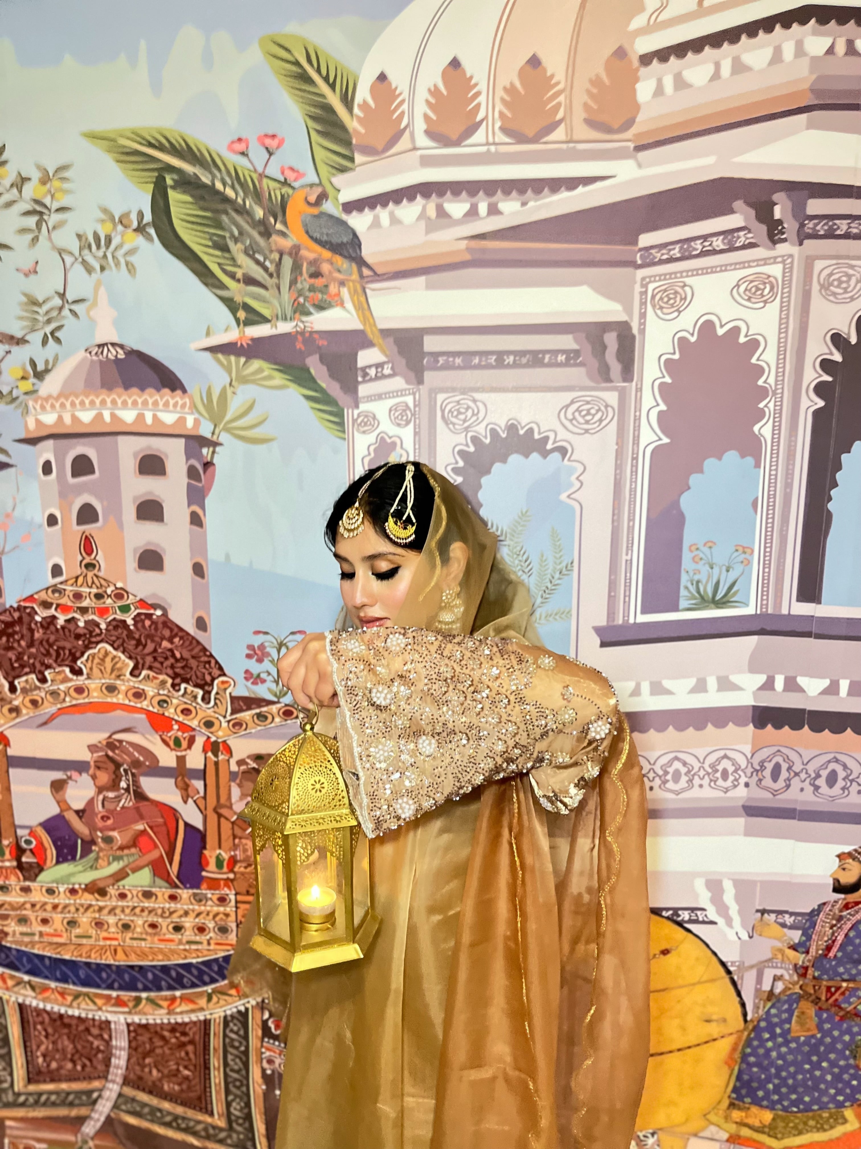 Sunehri noor set